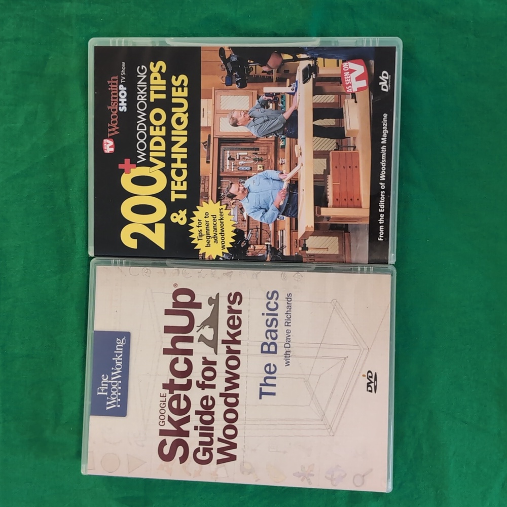 Fine Woodworking and Woodsmith Shop TV DVDs